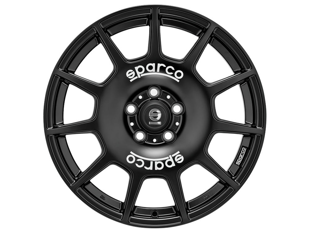 Sparco Terra Matt Black + White Lettering