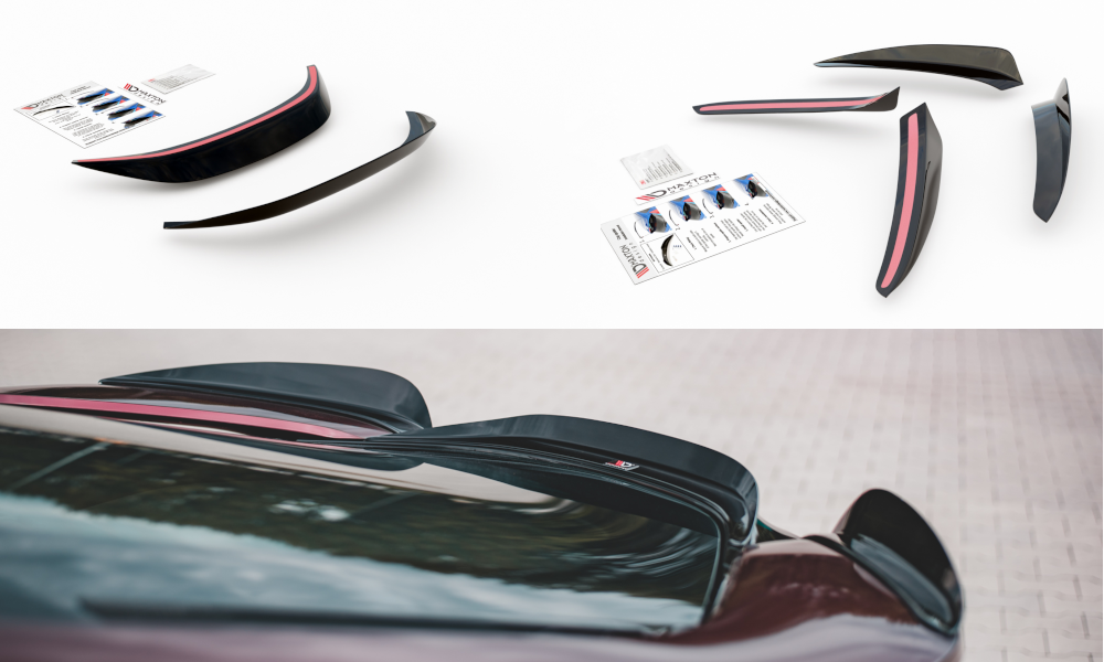 Spoiler CAP für Paket BMW i8 schwarz Hochglanz
