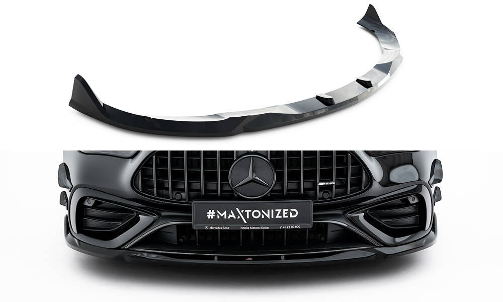 Front Ansatz V.2 für Mercedes-AMG CLE 53 C236 schwarz Hochglanz