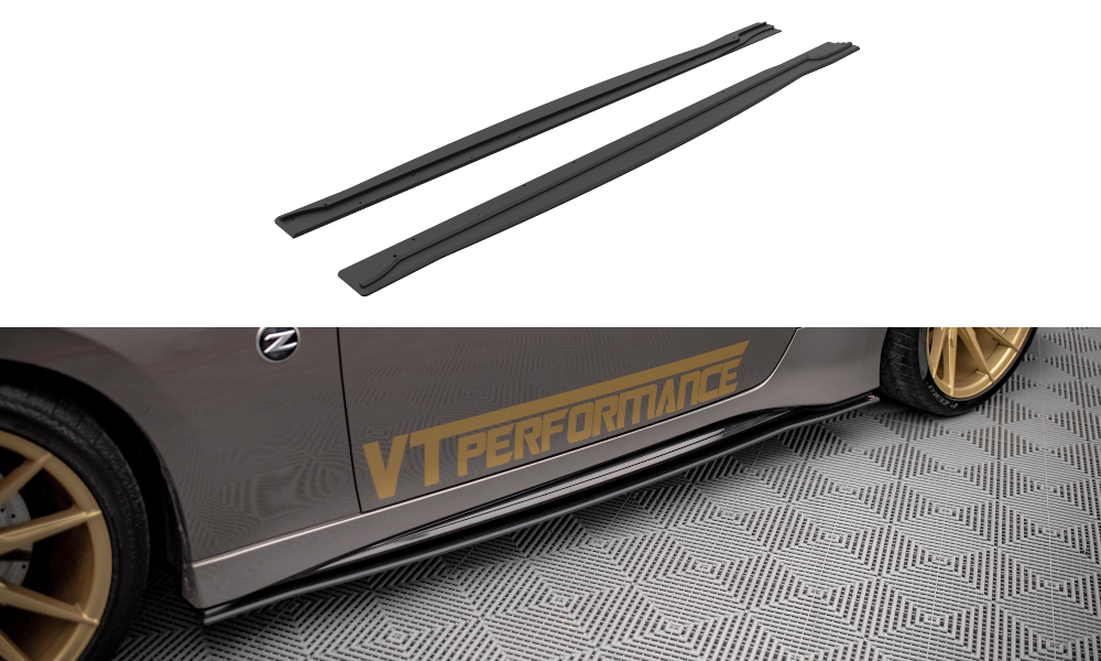 Street Pro Seitenschweller Ansatz für Nissan 370Z Nismo Facelift