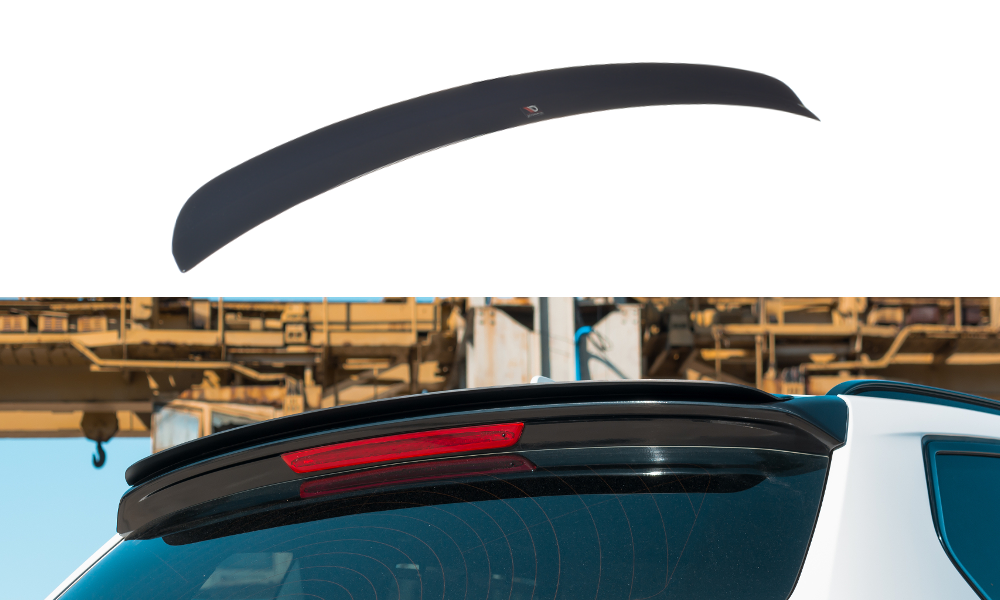 Spoiler CAP für BMW X3 F25 M-Paket Facelift schwarz matt