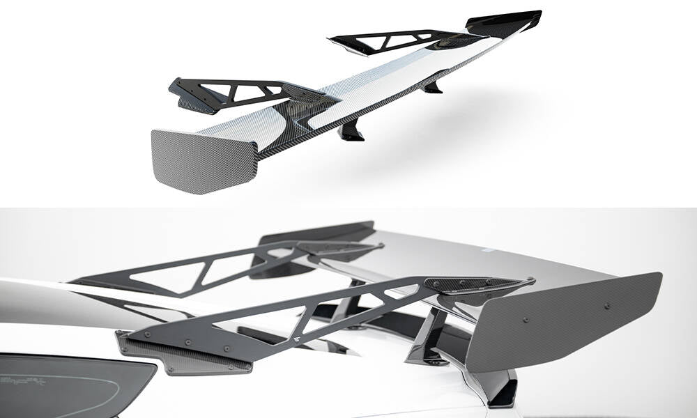 Carbon Spoiler With Upper Swan Mounting Chevrolet Corvette Stingray / Grand Sport C7