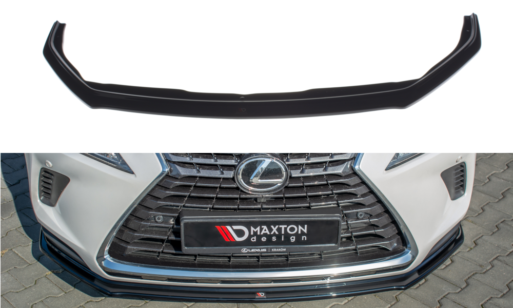 Front Ansatz für Lexus NX Facelift schwarz Hochglanz