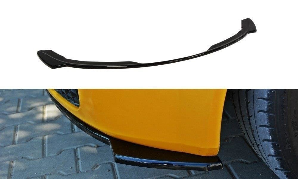 Diffusor Heck Ansatz für RENAULT MEGANE II RS schwarz matt