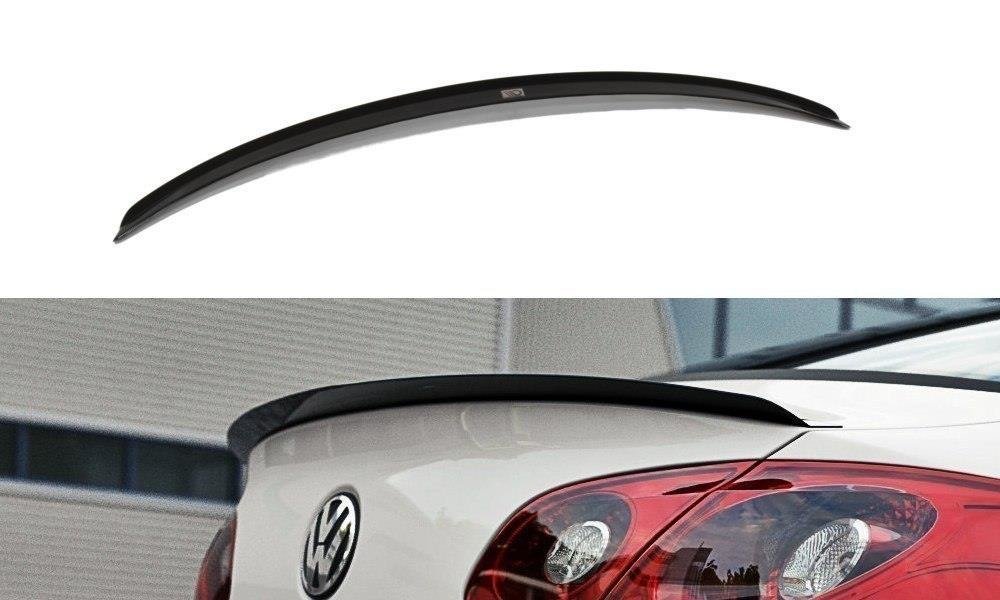Spoiler CAP für VW Passat CC R36 RLINE schwarz Hochglanz