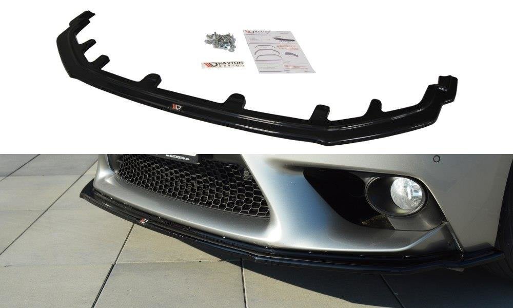 Front Ansatz V.1 für Lexus IS Mk3 schwarz Hochglanz