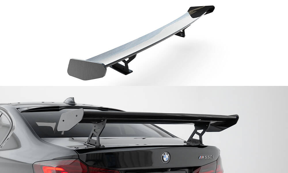 Carbon Spoiler With Internal Brackets Uprights BMW 5er / M5 Limousine G30 / F90