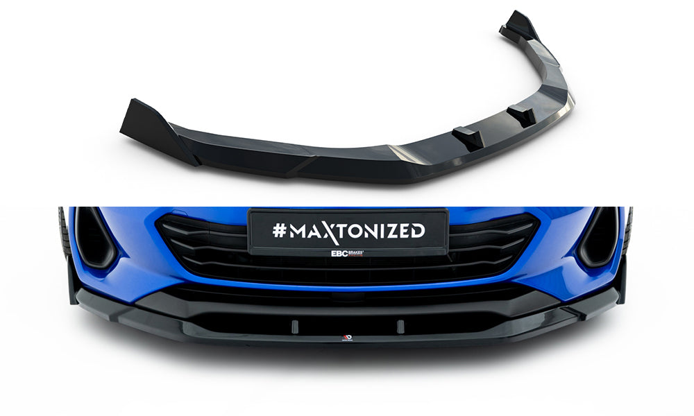 Front Ansatz V.3 für Subaru BRZ Mk2 schwarz Hochglanz