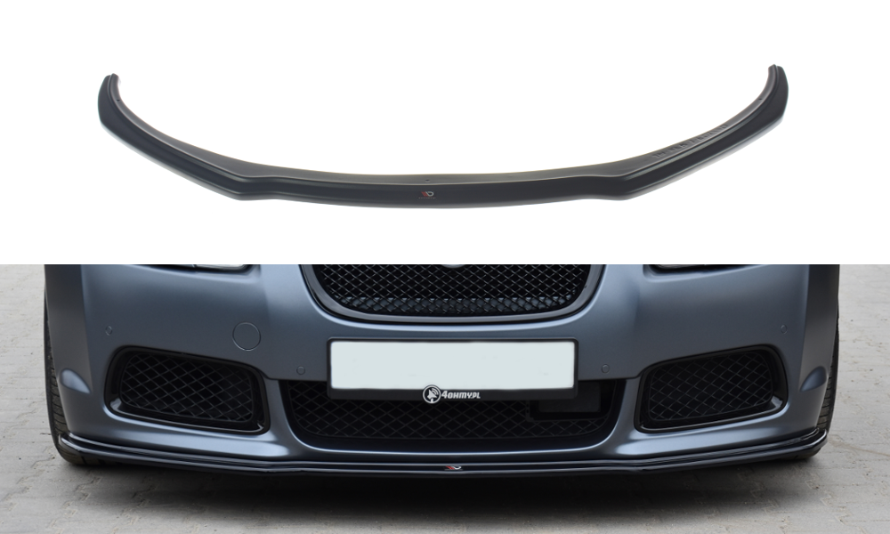 Front Ansatz V.1 für JAGUAR XF- R schwarz Hochglanz