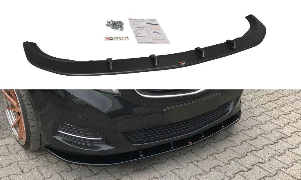 Front Ansatz V.2 für Mercedes-Benz V-Klasse W447 schwarz Hochglanz