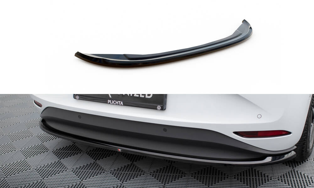 Heckansatz VW ID.3 Mk1 schwarz Hochglanz