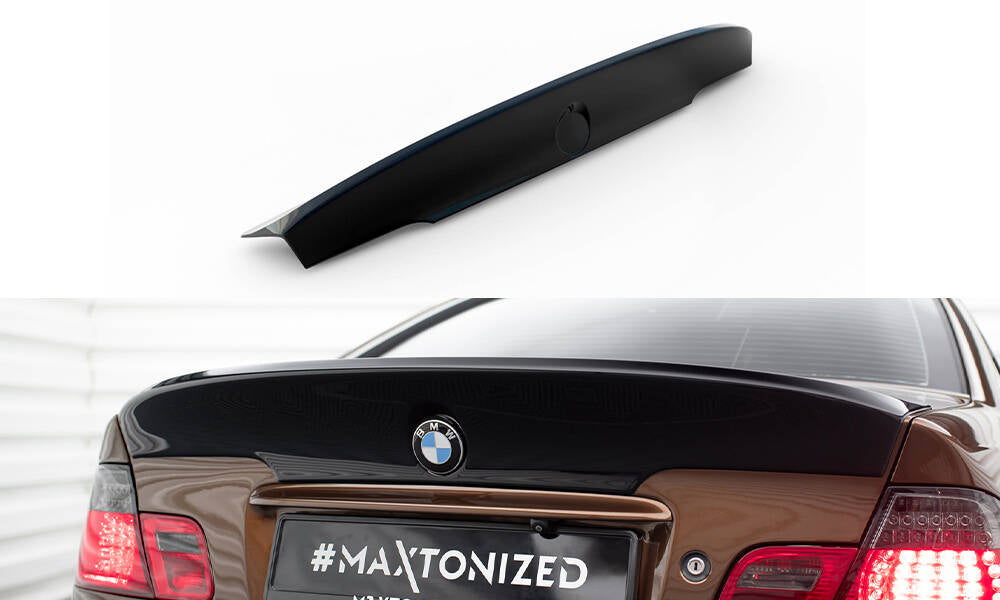 Heckspoiler / KOFFERRAUMDECKEL Erweiterung BMW 3er E46 COUPE < M3 CSL LOOK > (ZUM MALEN)