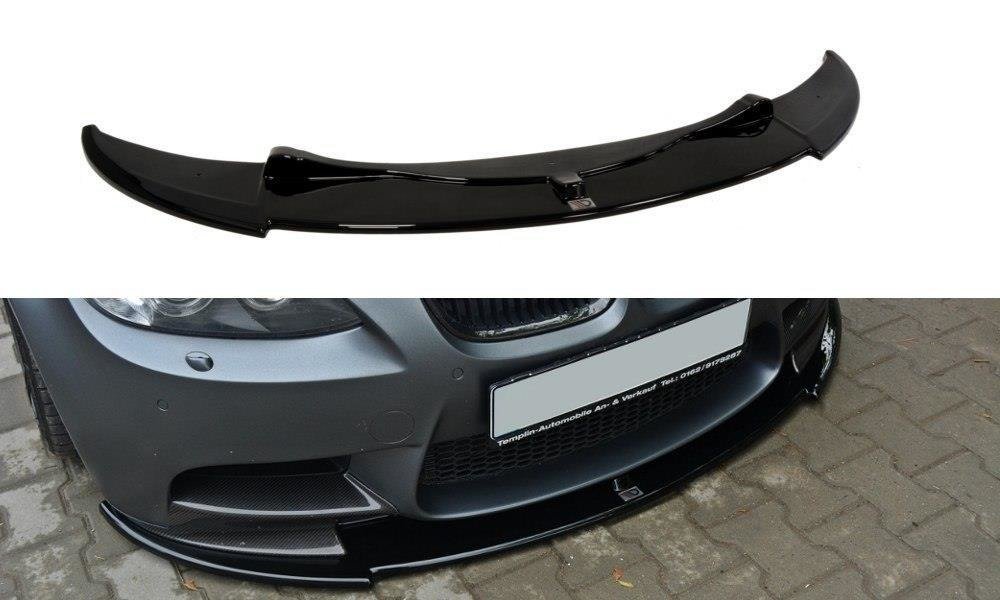 Front Ansatz für BMW M3 M Performance Coupe E92 / Cabrio E93 schwarz Hochglanz