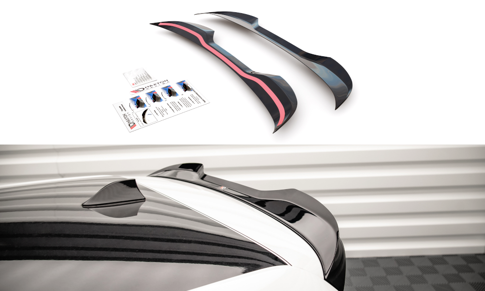 Spoiler CAP für VW Up GTI schwarz Hochglanz