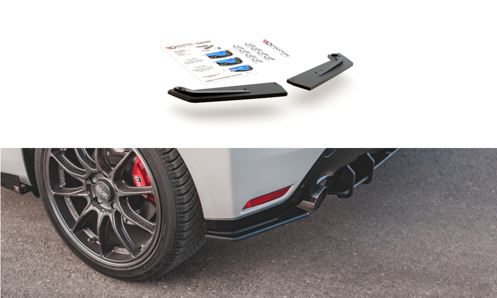 Street Pro Heck Ansatz Flaps Diffusor für Toyota GR Yaris Mk4