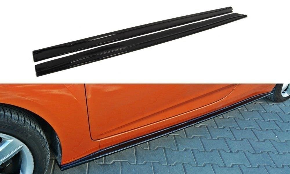 Dokładki Progów Hyundai Veloster schwarz Hochglanz