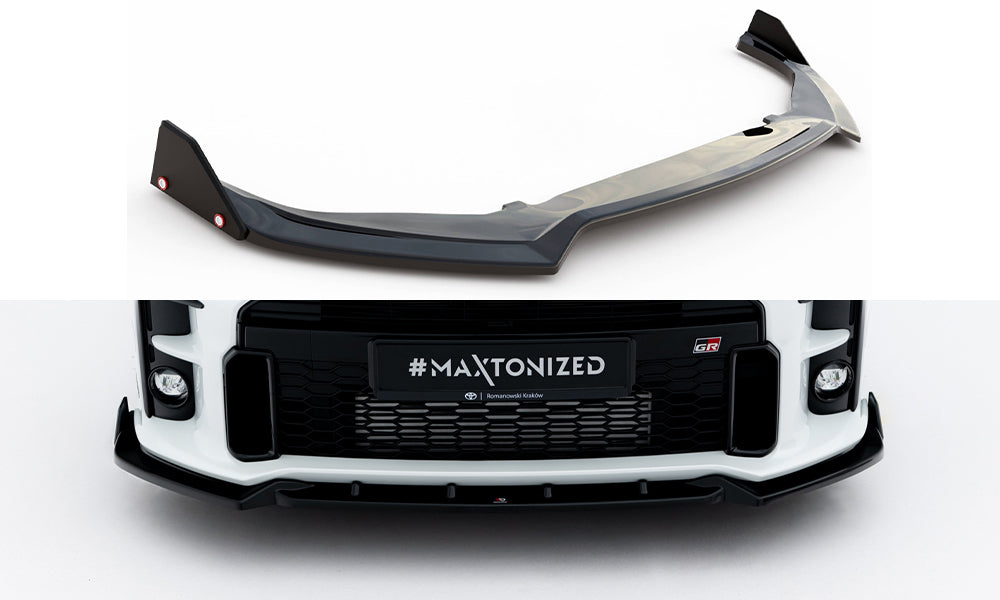 Front Ansatz V.3 + Flaps für Toyota GR Yaris Mk4