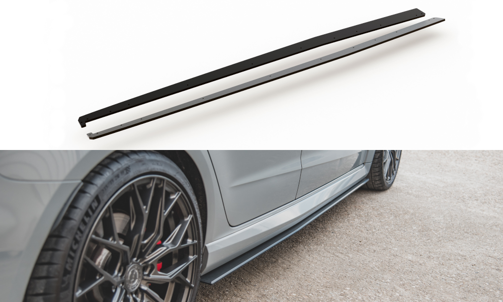 Street Pro Seitenschweller Ansatz für Audi RS3 8V Sportback