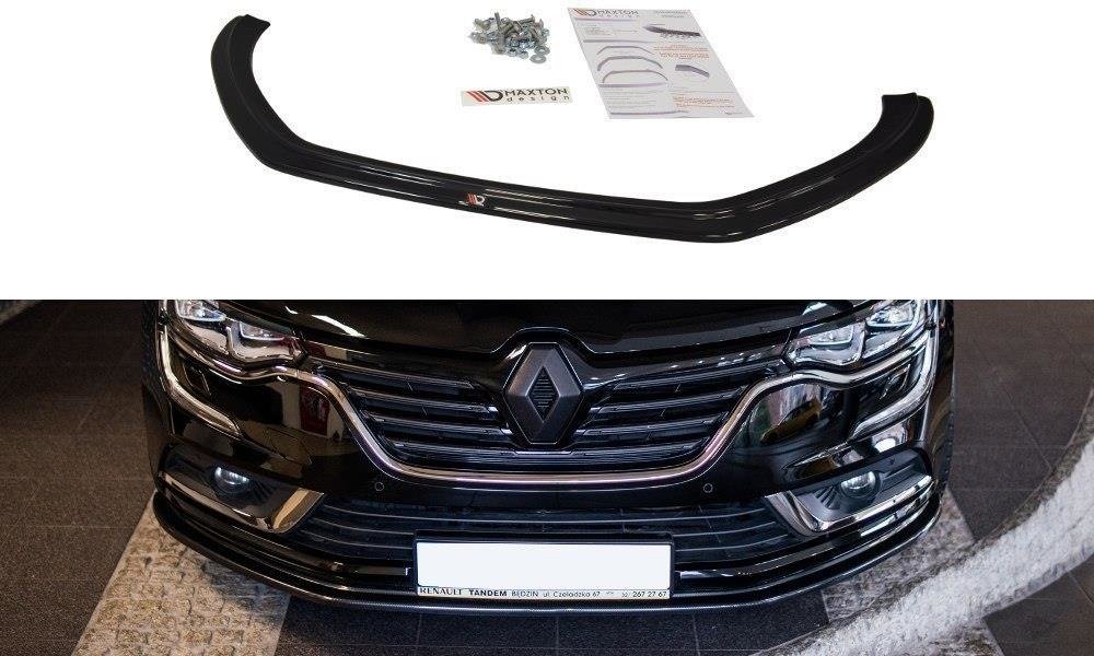 Front Ansatz für Renault Talisman schwarz Hochglanz