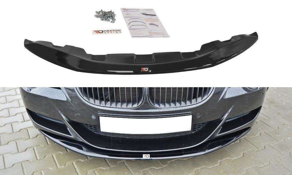 Front Ansatz V.1 für BMW M6 E63 schwarz Hochglanz