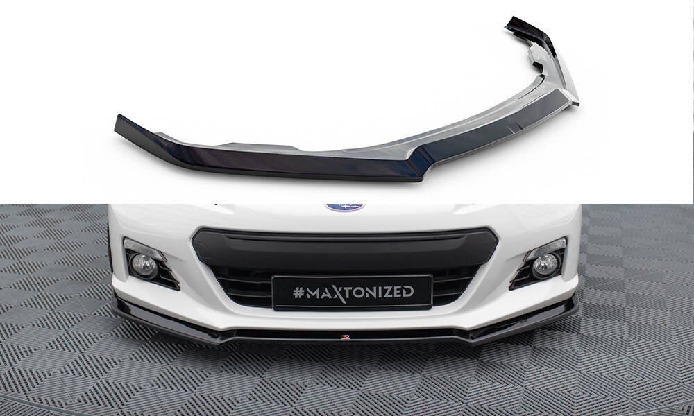 Front Ansatz V.2 für Subaru BRZ Mk1 schwarz Hochglanz
