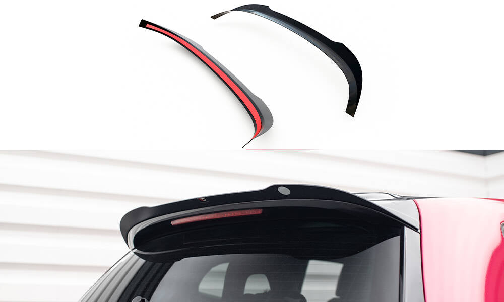 Spoiler CAP für VW SCIROCCO STANDARD schwarz Hochglanz
