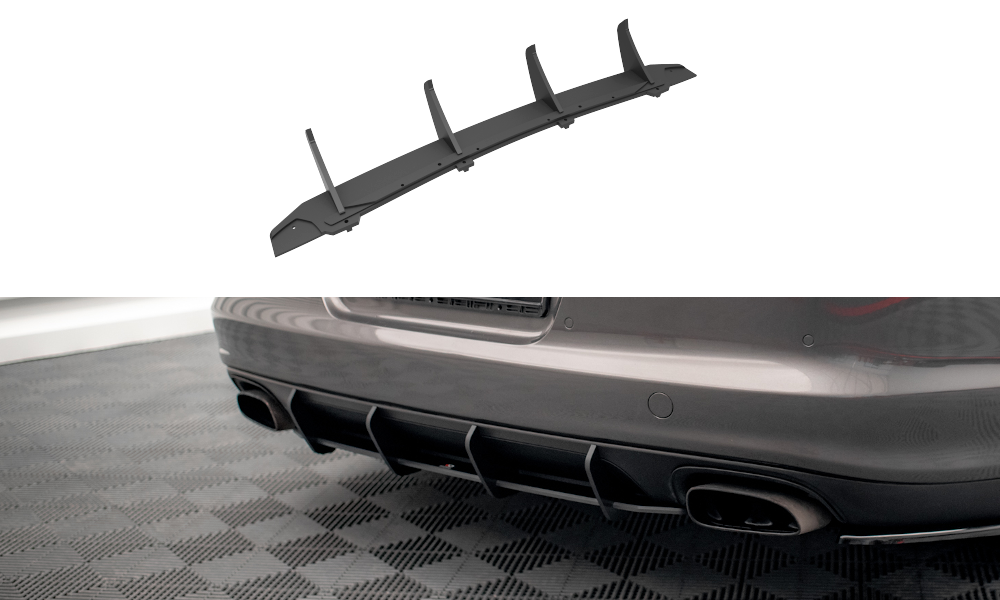 Street Pro Heckschürze für Porsche Panamera / Panamera Diesel 970