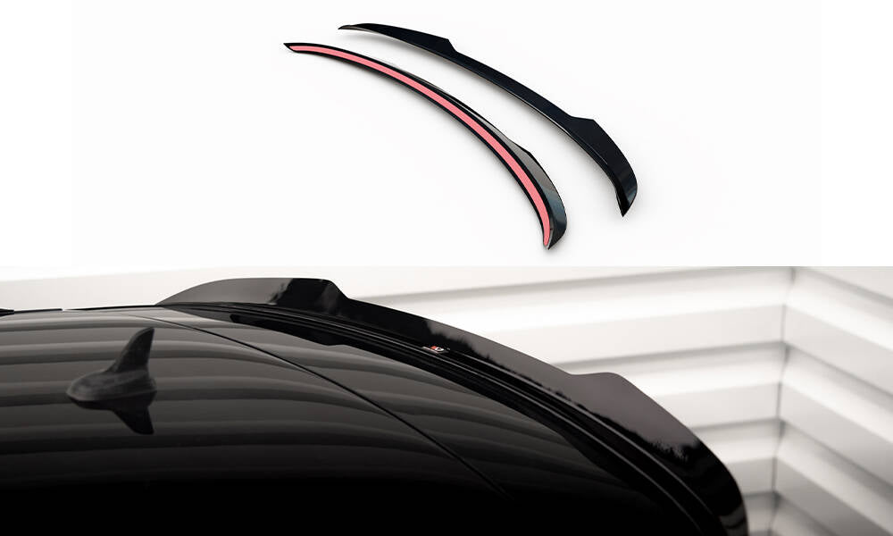 Spoiler CAP V.2 für Audi A6 Avant C7 schwarz Hochglanz