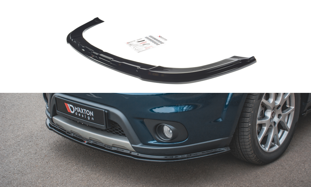 Front Ansatz für Fiat Freemont schwarz Hochglanz