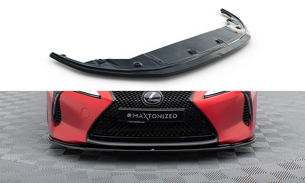 Front Ansatz V.2 für Lexus LC 500 schwarz Hochglanz
