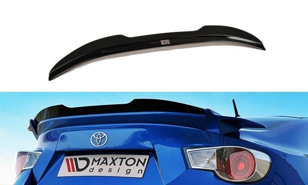 Spoiler CAP für Subaru BRZ Mk1 / Mk1 Facelift / Toyota GT86 Mk1 / Mk1 Facelift schwarz Hochglanz