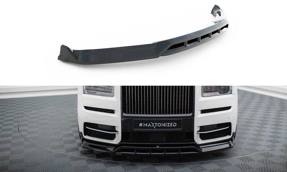 Front Ansatz für Rolls Royce Cullinan schwarz Hochglanz