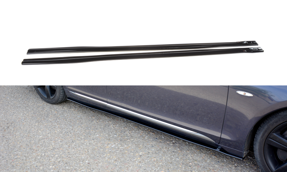 Seitenschweller Ansatz für LEXUS GS MK.3 schwarz Hochglanz