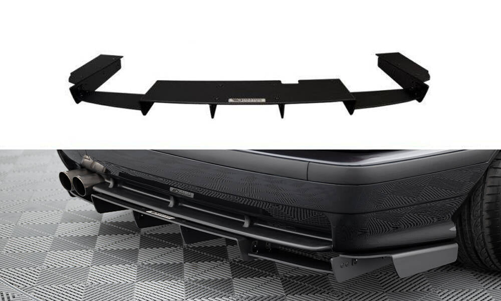 Diffusor Heck Ansatz für Heckschürze für BMW M3 / 3 M-Paket E36 Coupe