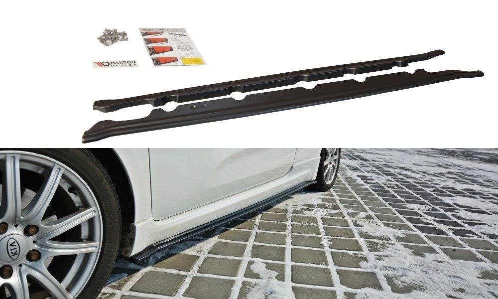 Seitenschweller Ansatz für KIA CEE"D / PRO CEE"D GT MK2 schwarz Hochglanz