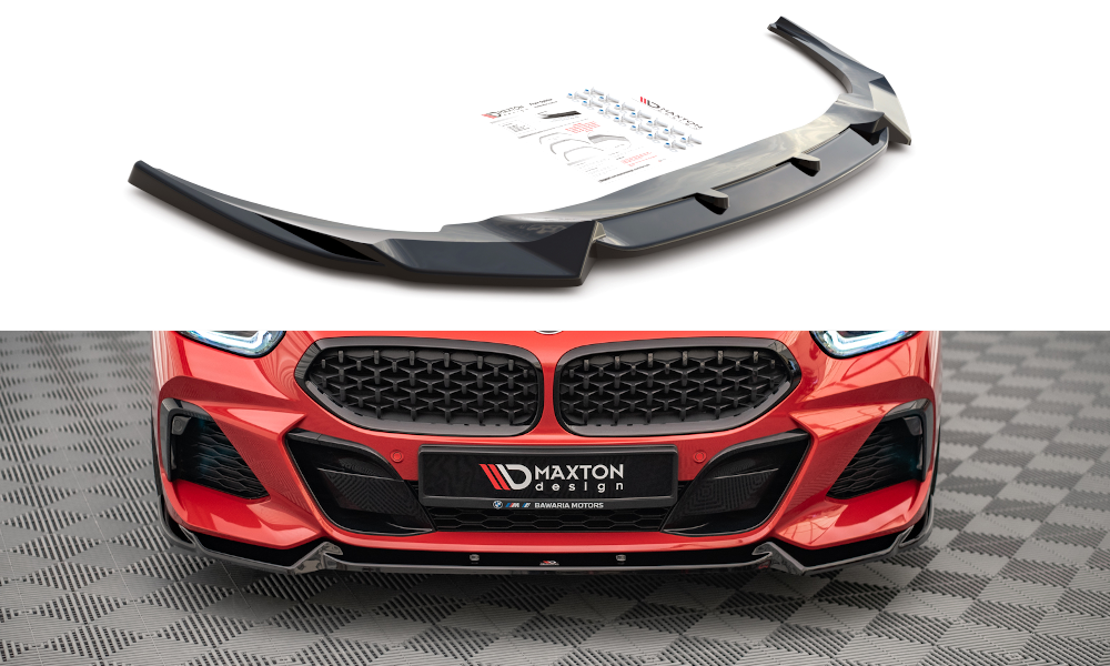 Front Ansatz V.1 für BMW Z4 M40i / M-Paket G29 schwarz Hochglanz