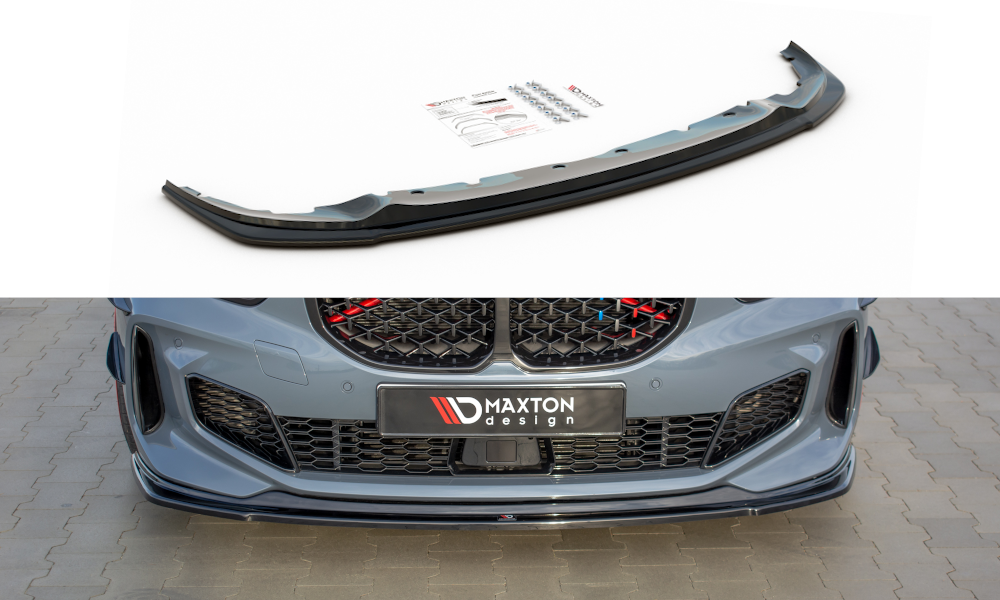 Front Ansatz für BMW 1er F40 M-Paket/ M135i schwarz matt