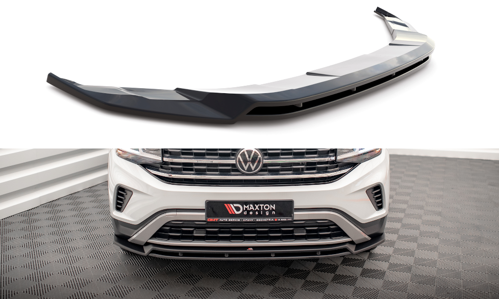 Front Ansatz V.2 für VW Atlas Cross Sport schwarz Hochglanz