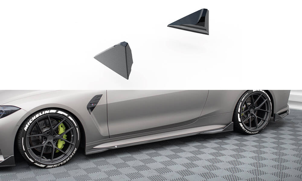 Prepreg Carbon Seitenschweller Flaps für BMW M4 G82 / G82 Facelift