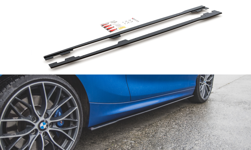 Street Pro Seitenschweller Ansatz für BMW 1er F21 M135i / M140i / M-Paket