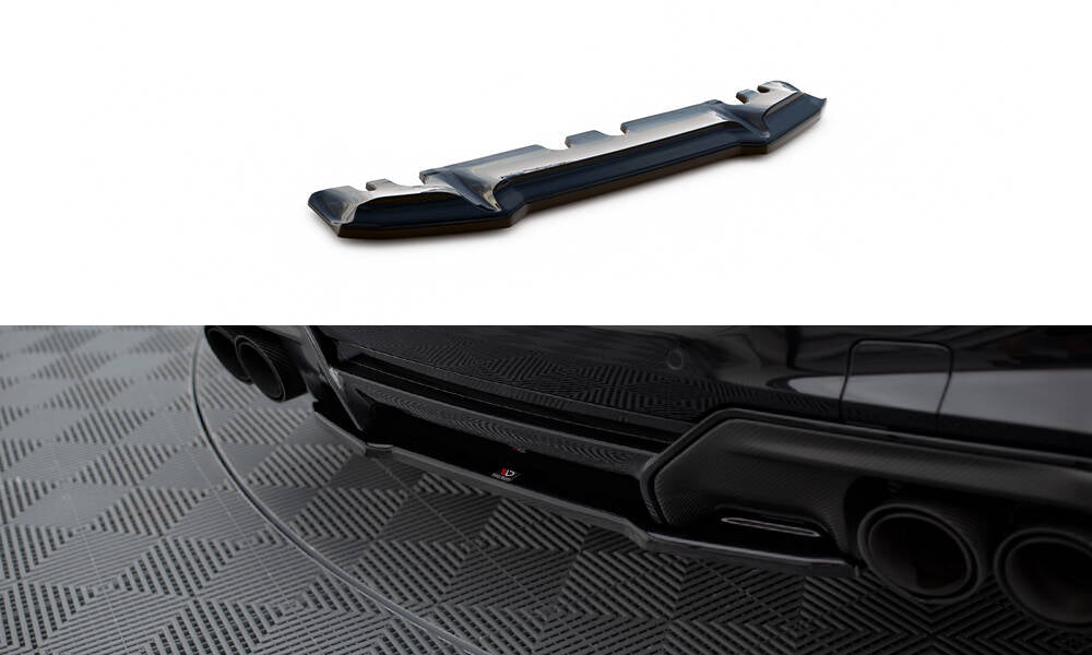 Heckansatz BMW M8 Gran Coupe F93 / Coupe F92 schwarz Hochglanz