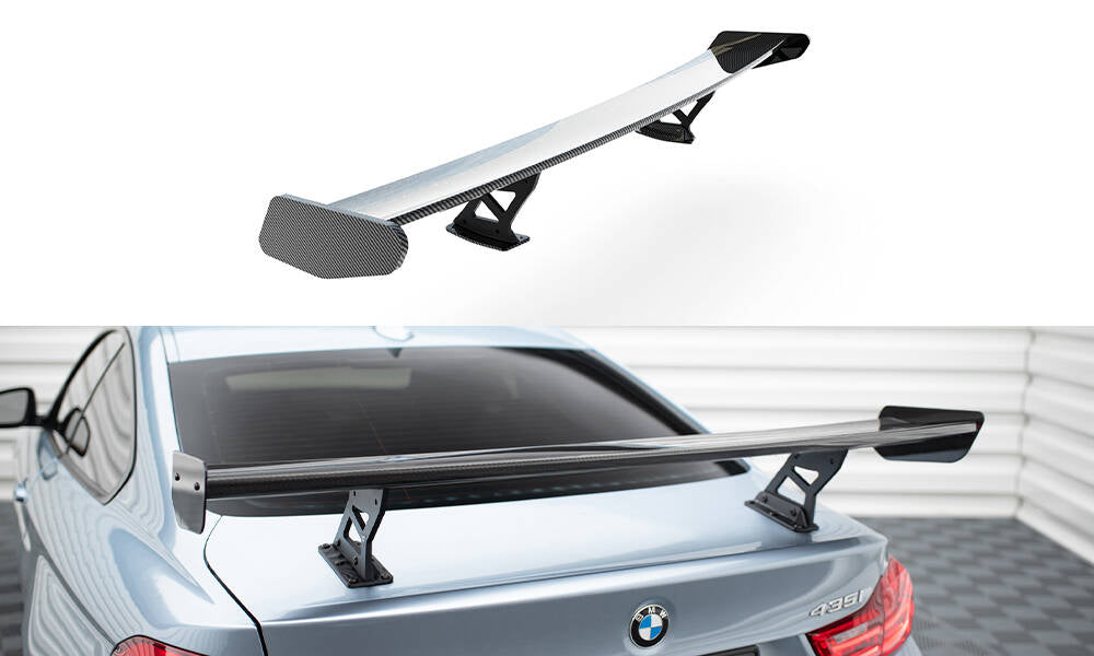 Carbon Spoiler With Internal Brackets Uprights BMW 4er F32 / 4 F32 M-Paket Coupe