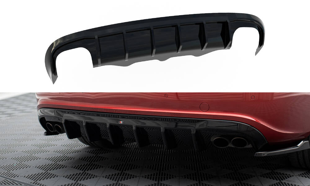 Diffusor Heck Ansatz für Audi S5 Sportback 8T
