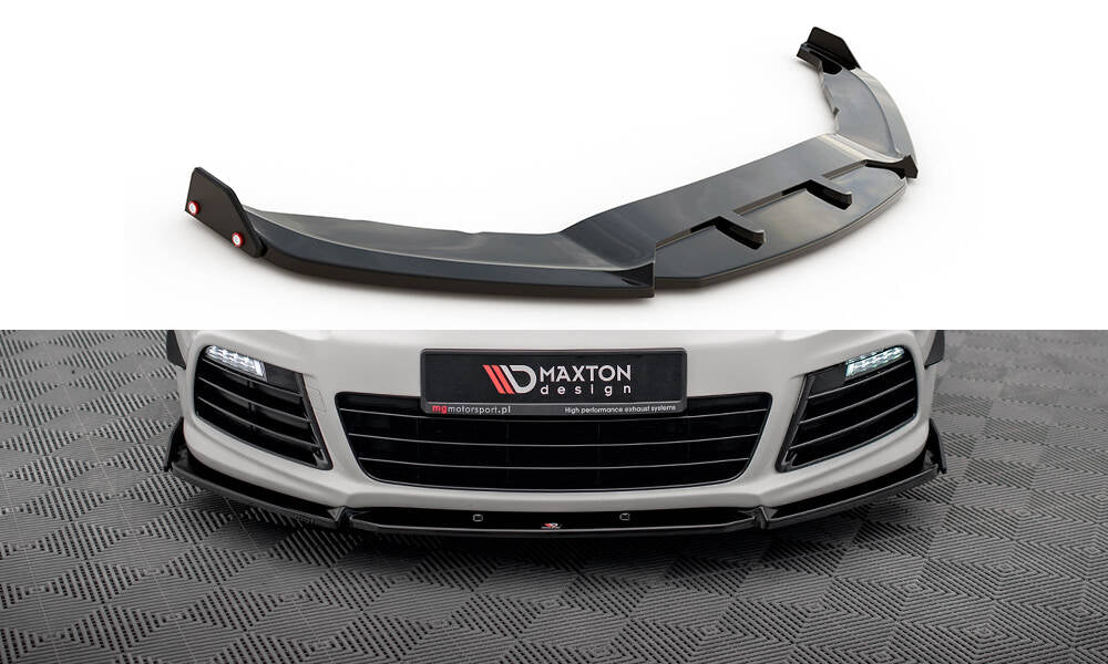 Front Ansatz V.3 + Flaps für VW Scirocco R Mk3