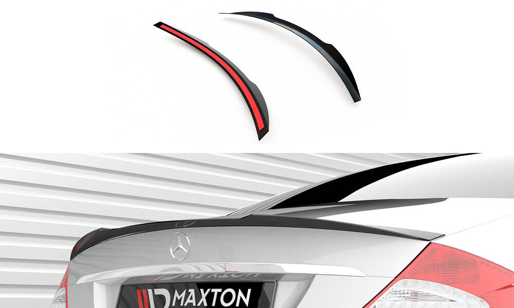 Spoiler CAP für Mercedes-Benz CLS C219 schwarz Hochglanz