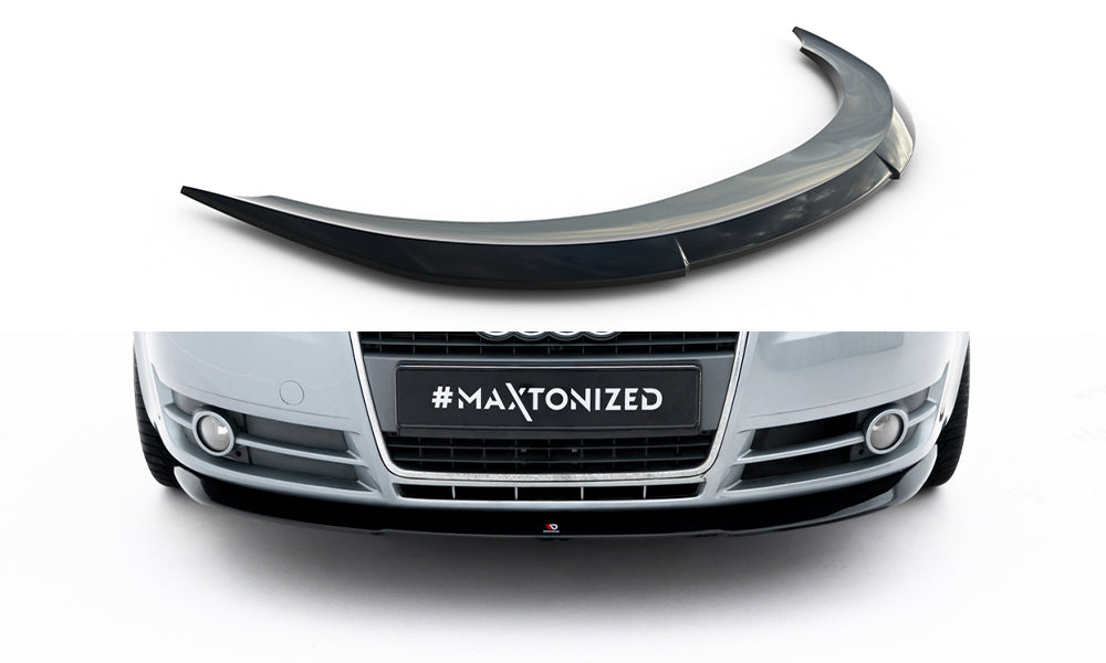 Front Diffuser V.2 Audi A4 B7 schwarz Hochglanz
