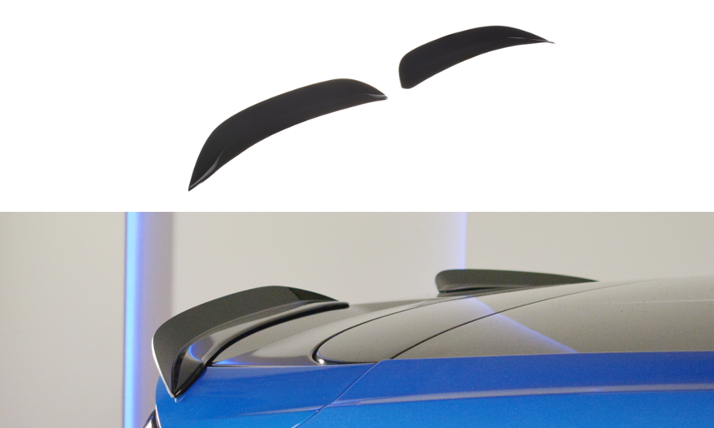 Spoiler CAP V.3 für Ford Focus ST-Line Mk4 schwarz matt