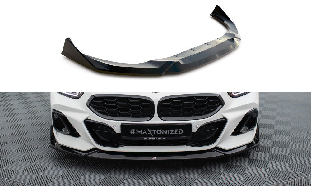 Front Ansatz V.3 für BMW Z4 M40i / M-Paket G29 Facelift schwarz Hochglanz