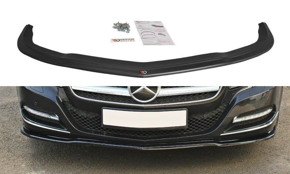 Front Ansatz für Mercedes-Benz CLS C218 schwarz Hochglanz