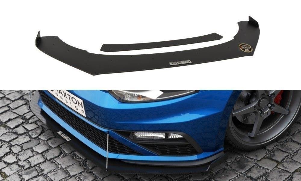 Racing Front Ansatz für (Mit Flügeln) VW Polo GTI Mk5 Facelift